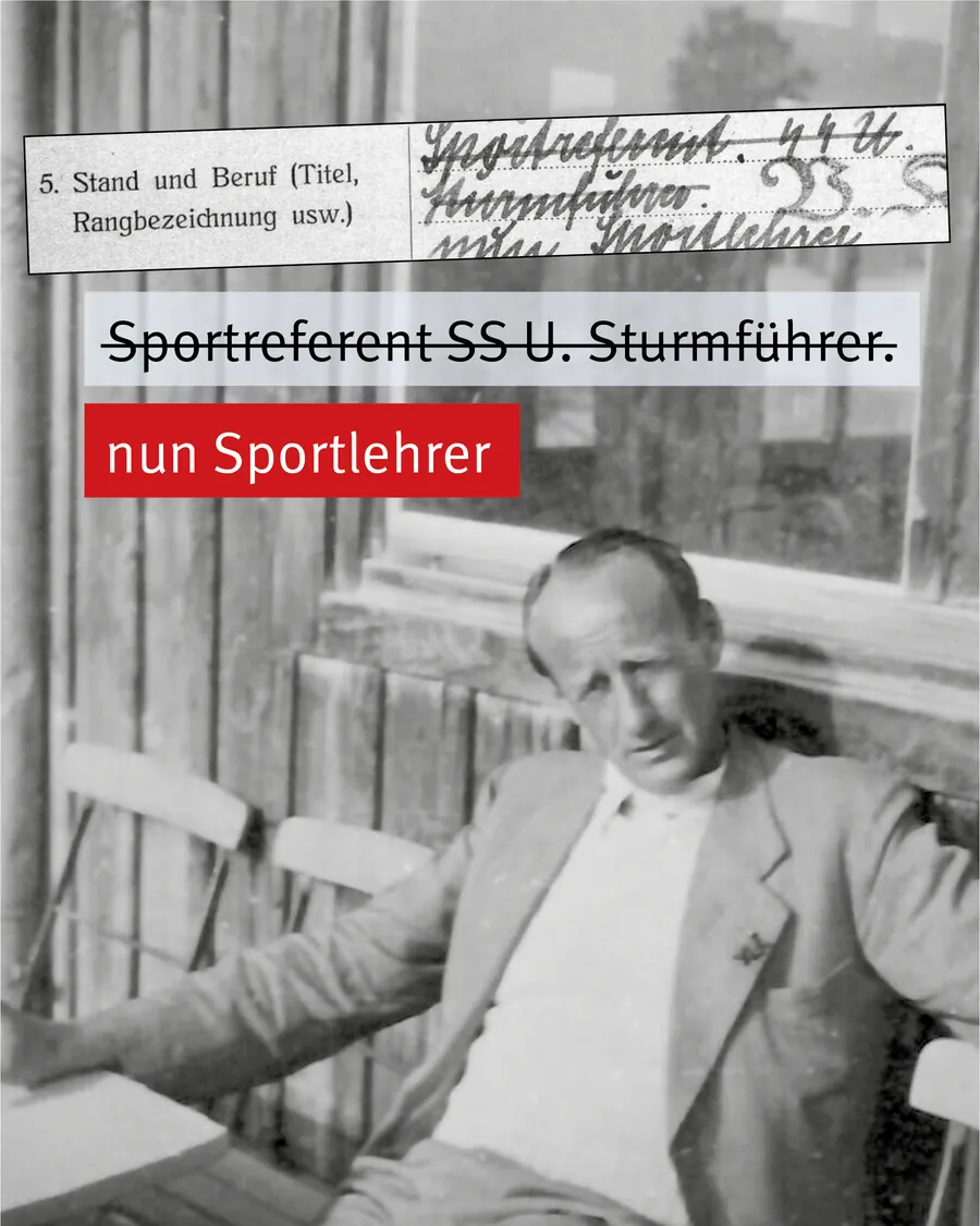 Social-Media-Karte: Entnazifizierung und Spruchkammer